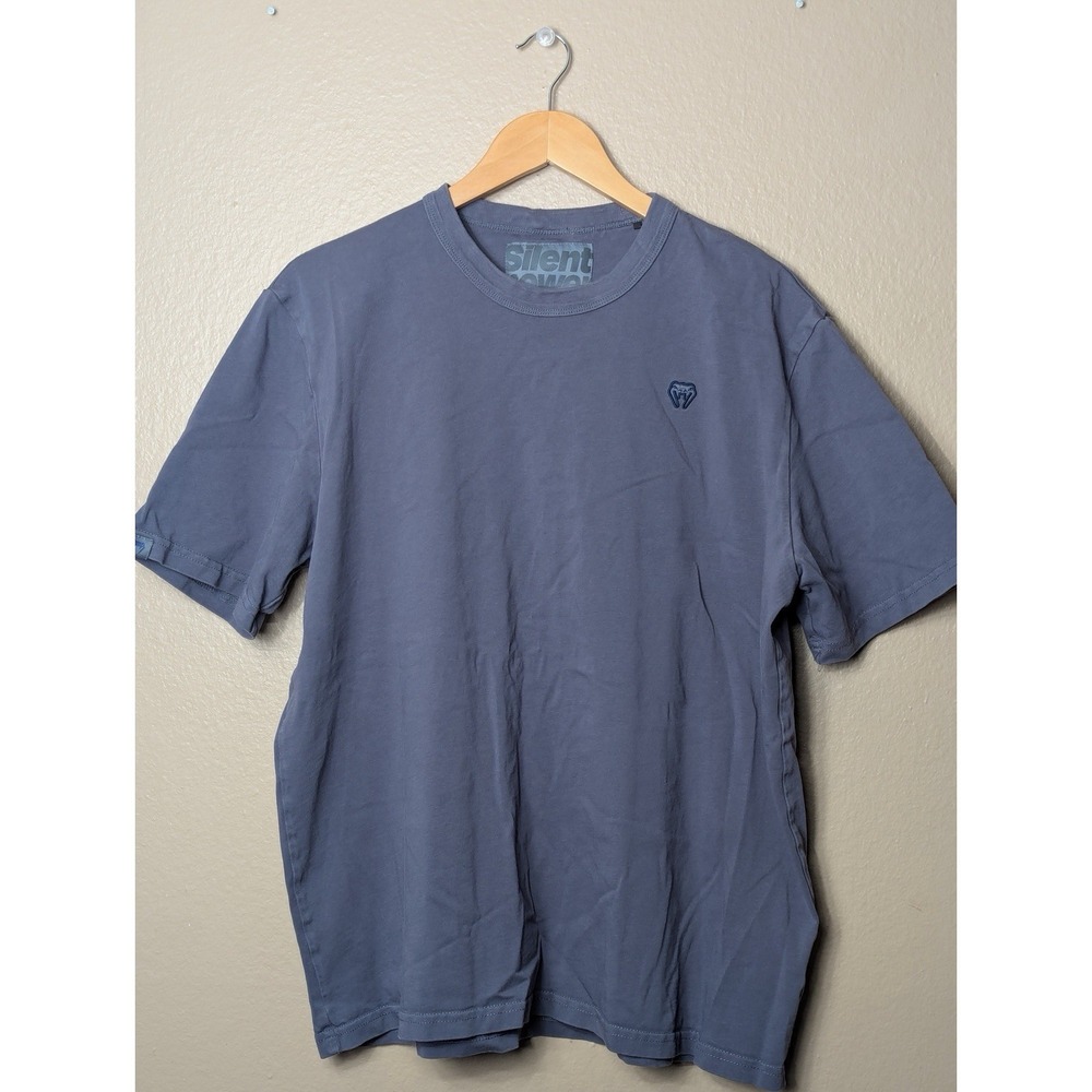 Venum Silent Power T-Shirt Mens XL Grey Charcoal Tonal Embroidered Logo Sport - Picture 1 of 16